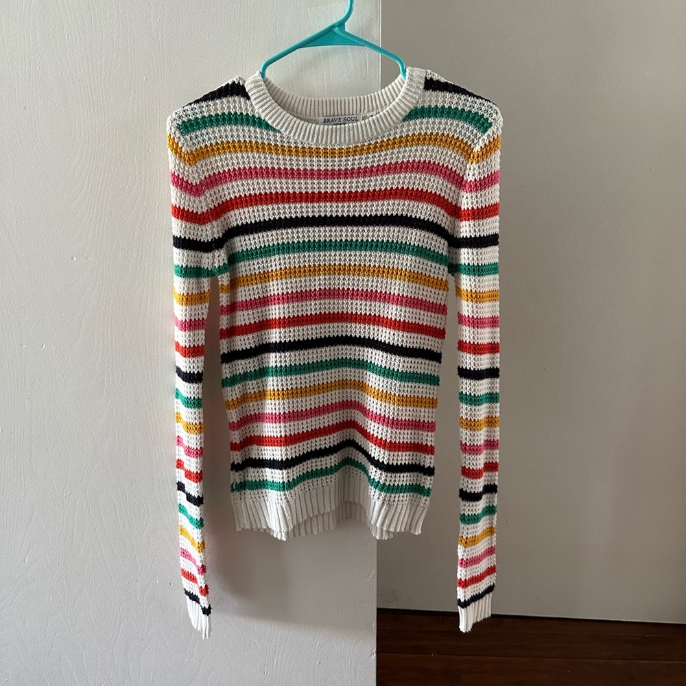 ASOS Brave Soul striped sweater